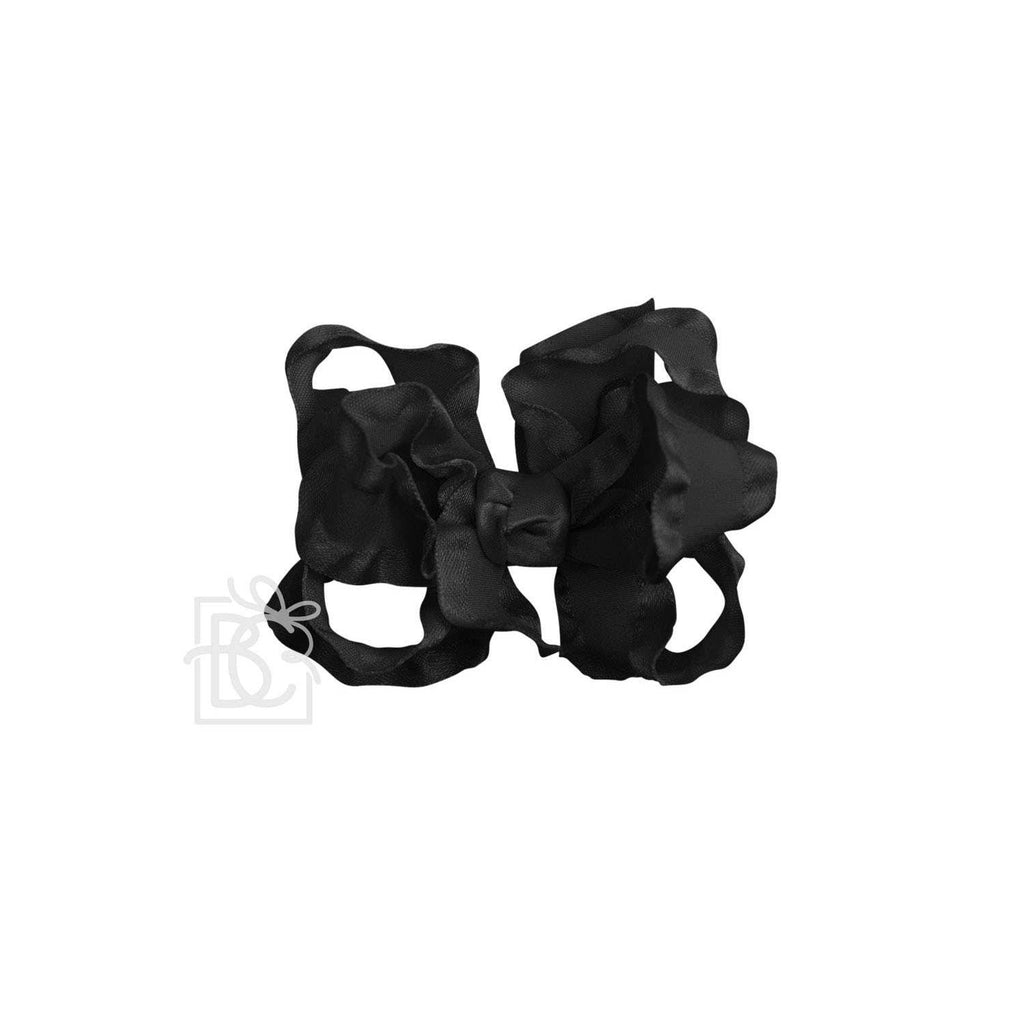 Double Ruffle Multi-Loop Bow