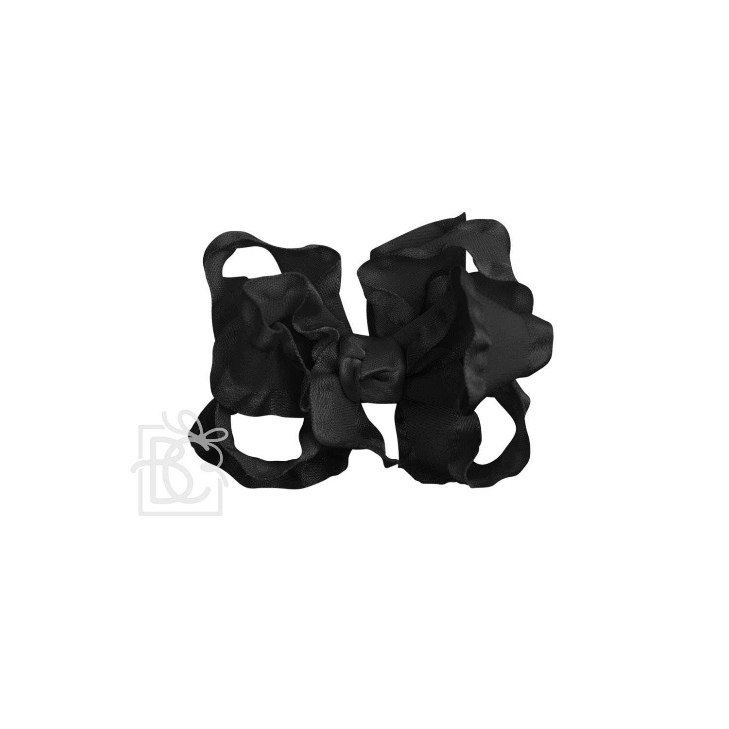 Double Ruffle Multi-Loop Bow