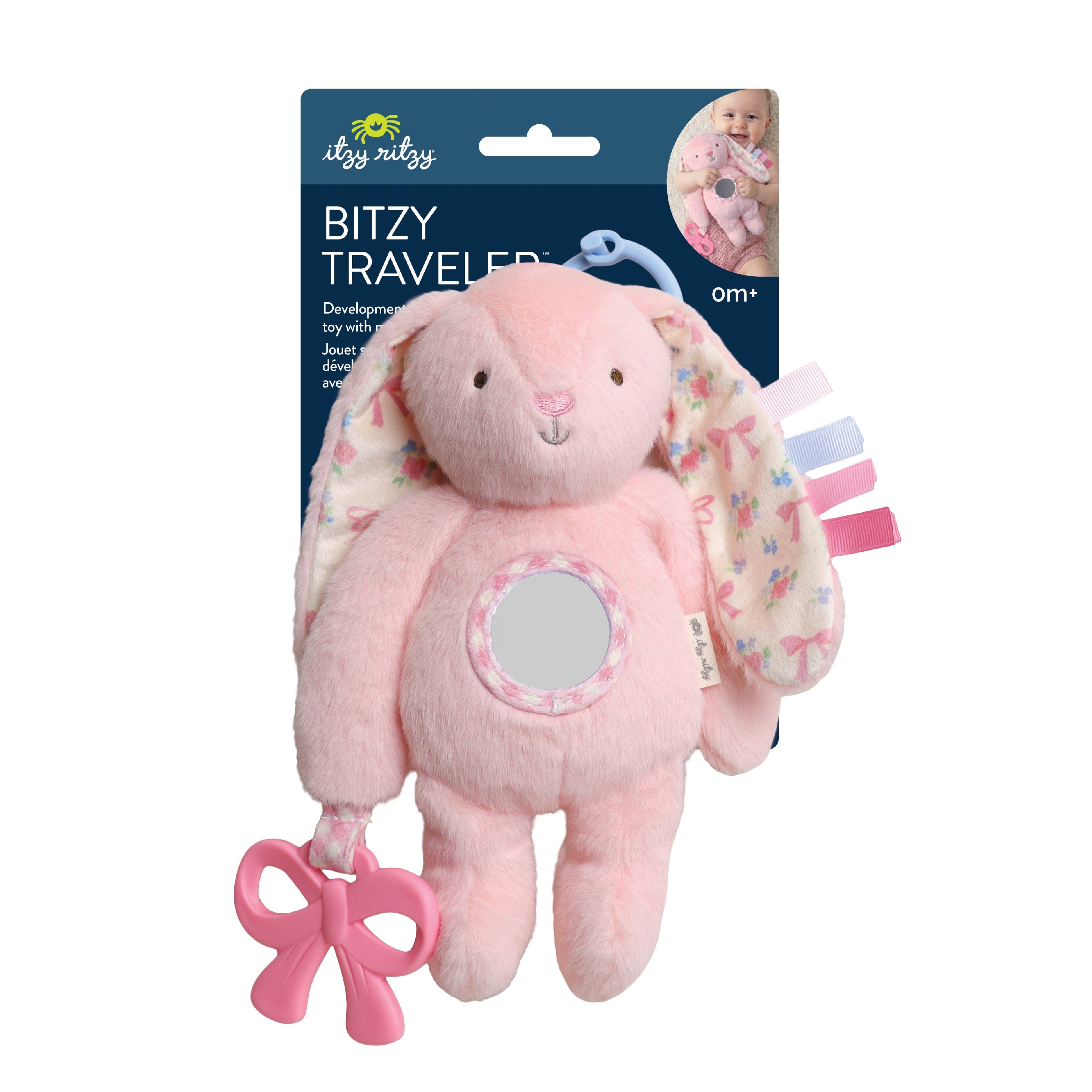 *NEW* Pink Bunny Bitzy Traveler™ | Baby Shower Alli Shaver
