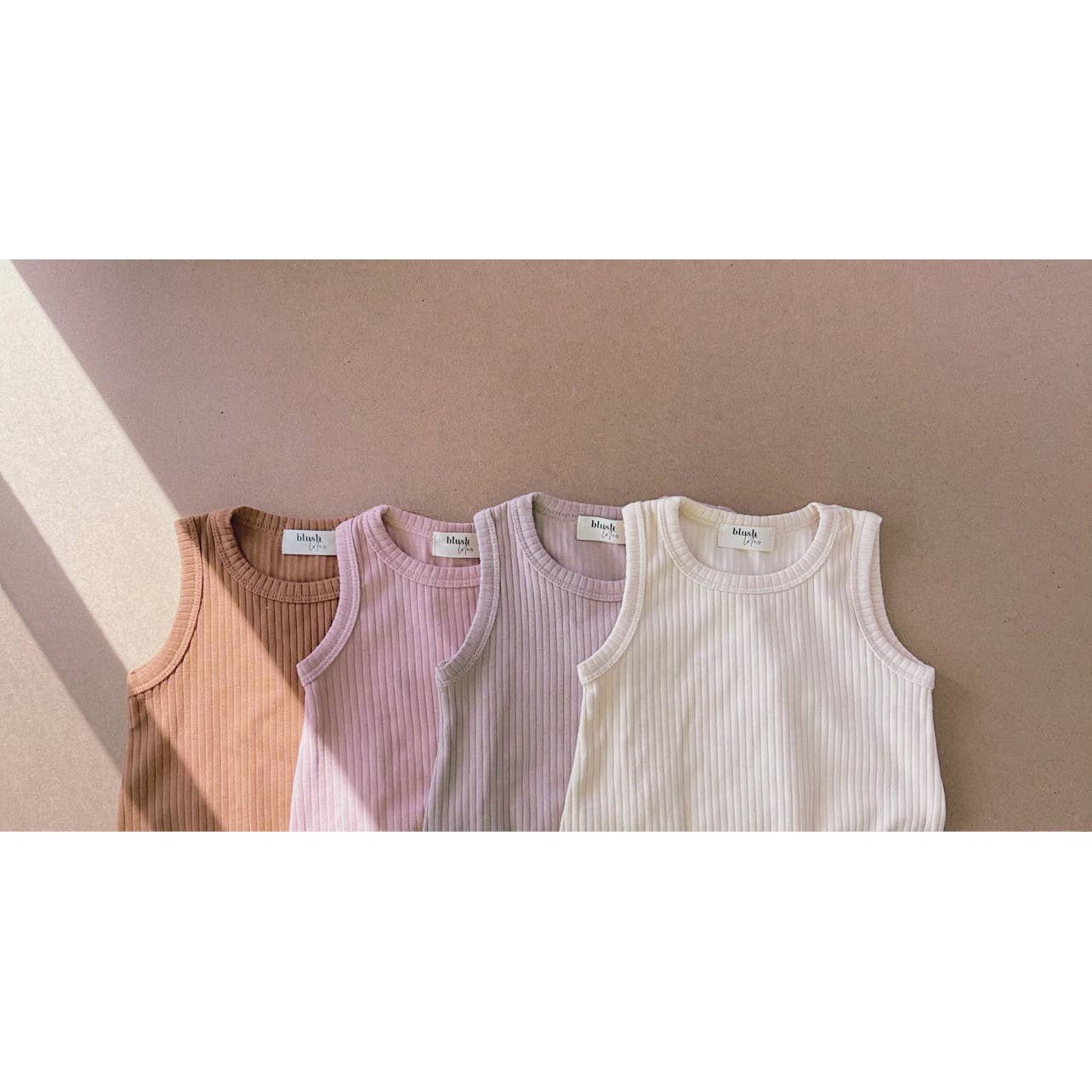 Presley, Organic Ribbed Bodysuit