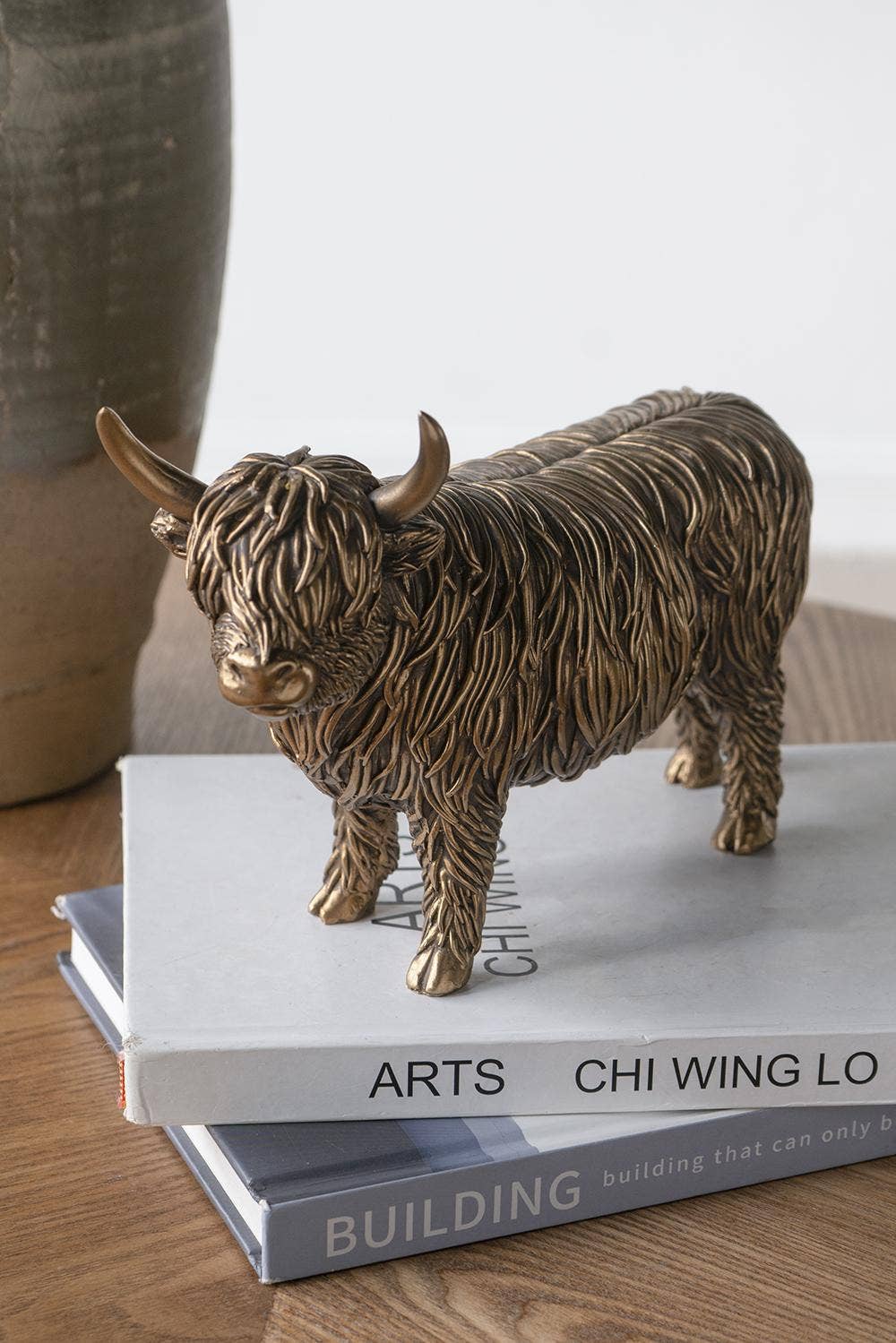 Highland Cow Statue