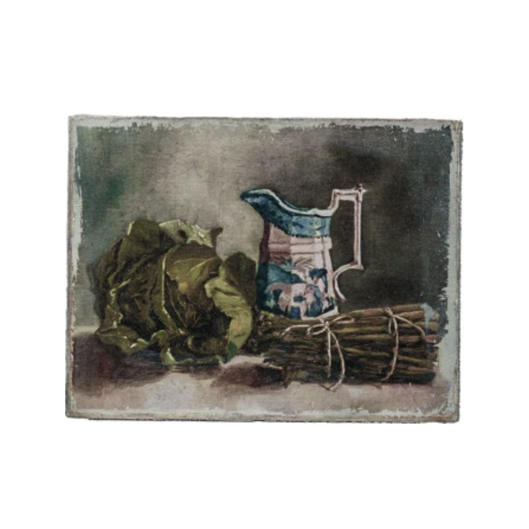 Canvas Wall Decor w/ Still Life, 3 Styles