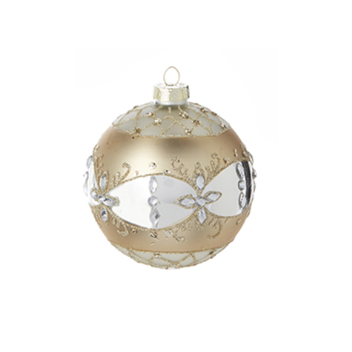 Gold Patterened Ornament