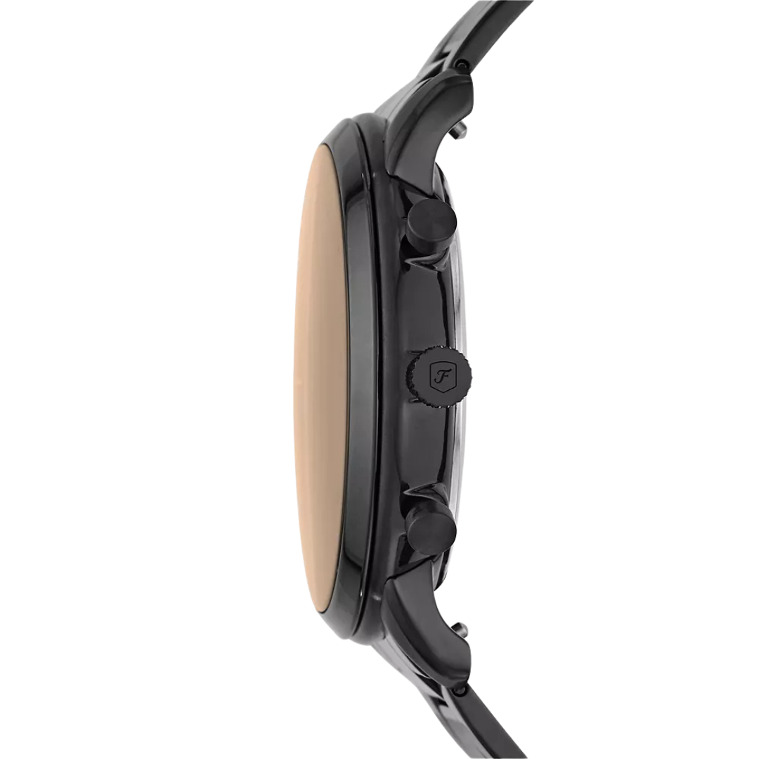 Neutra Chronograph Black Stainless Steel Watch