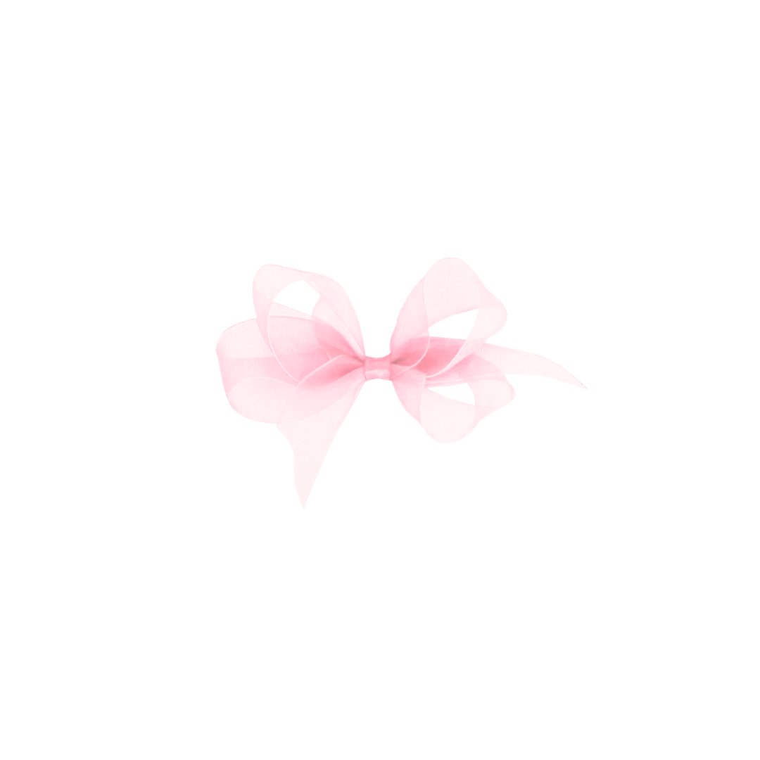 Organdy Bow, 3"