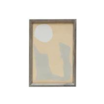 Abstract Framed Wall Decor