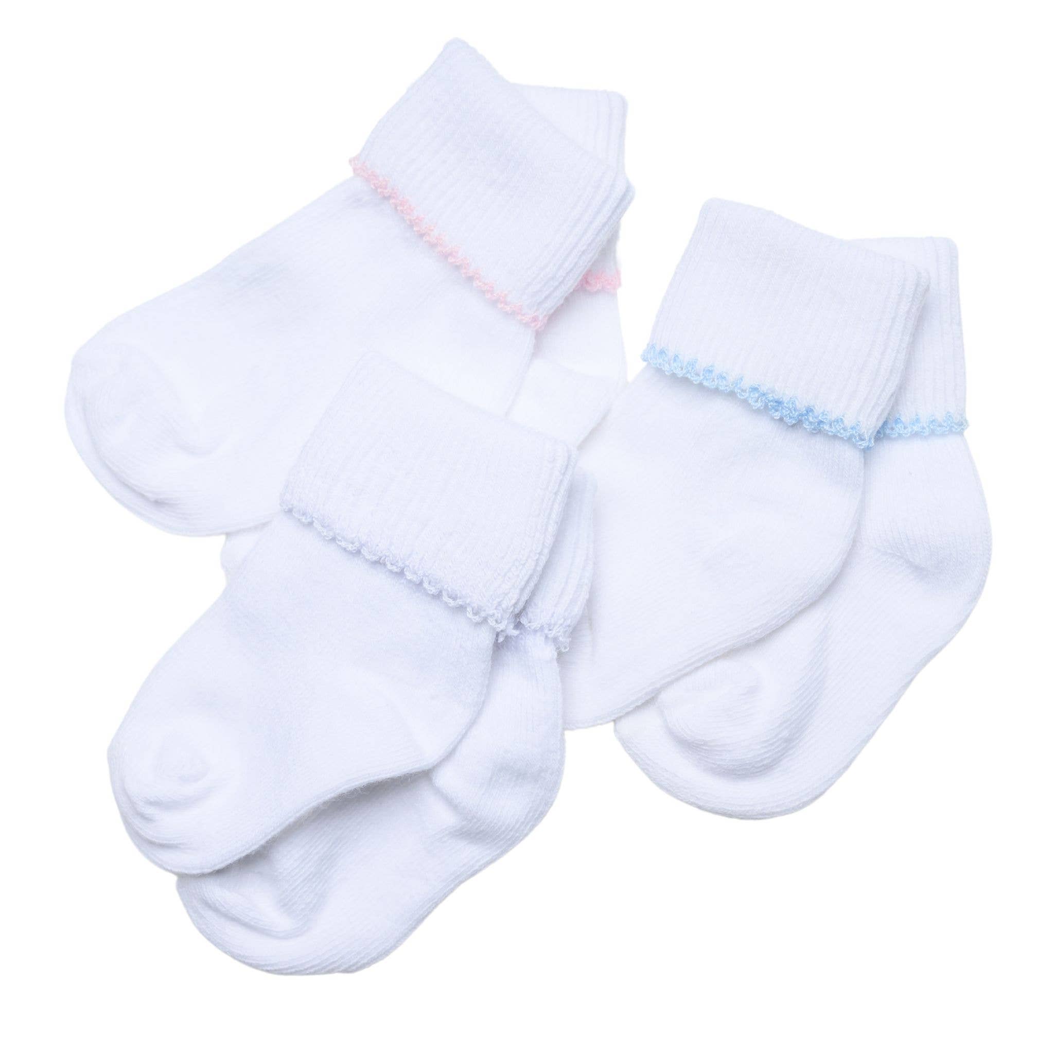 Solid Essentials White Socks