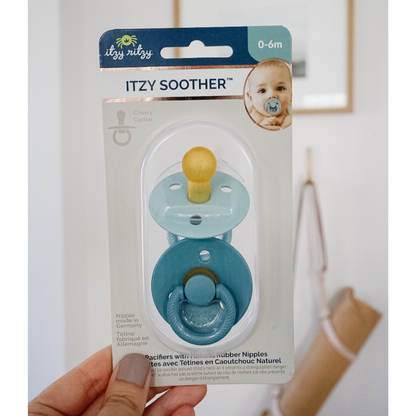 Itzy Soother Natural Rubber Paci Sets | Baby Shower Lindsey Moore