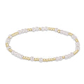 enewton hope unwritten 3mm bead bracelet, pearl