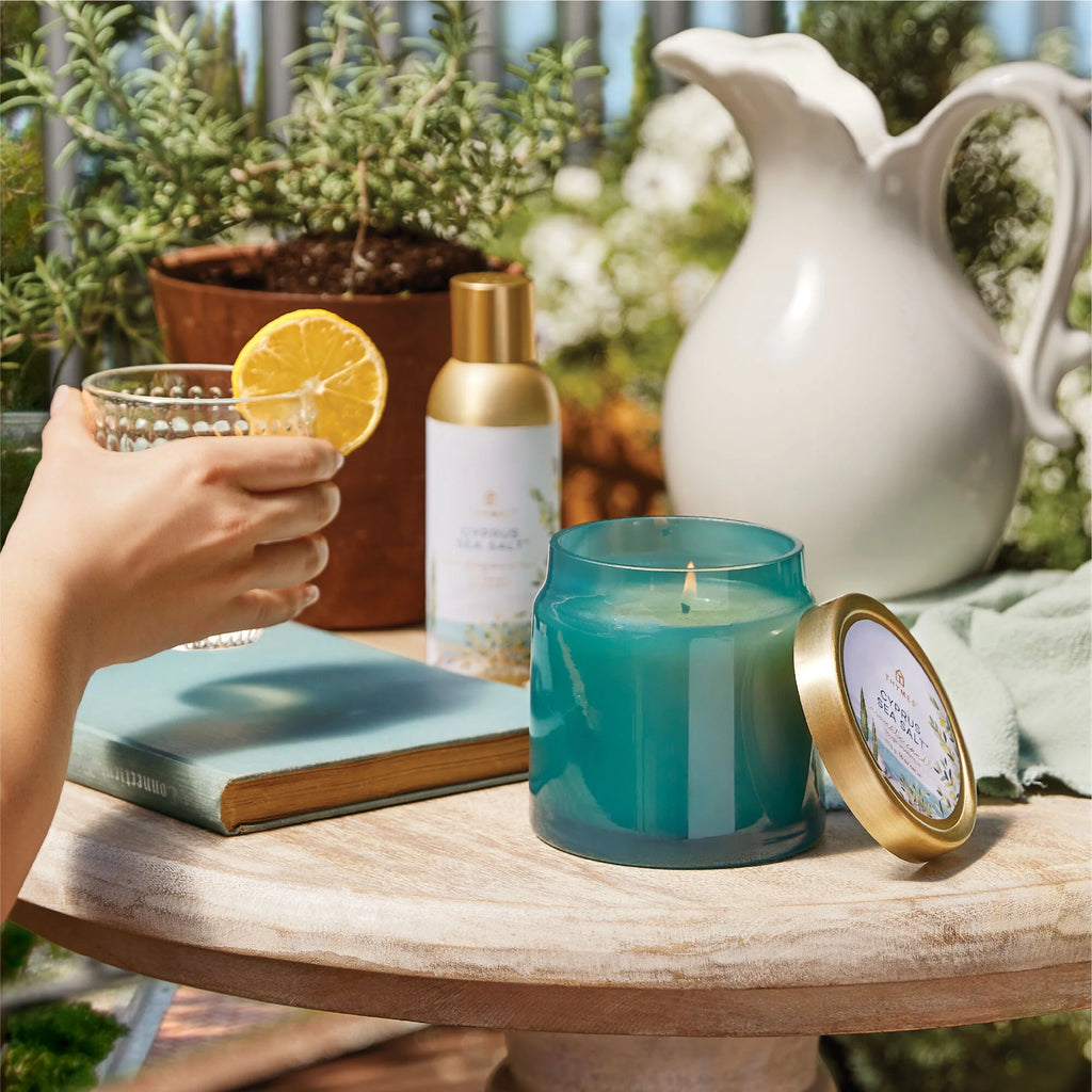 Poured Candle Glass Jar