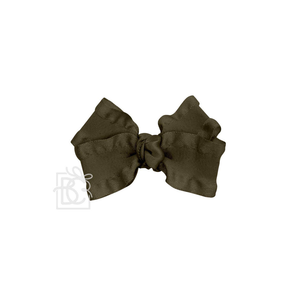Double Ruffle Multi-Loop Bow