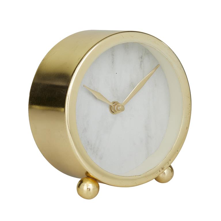 Gold Table Clock