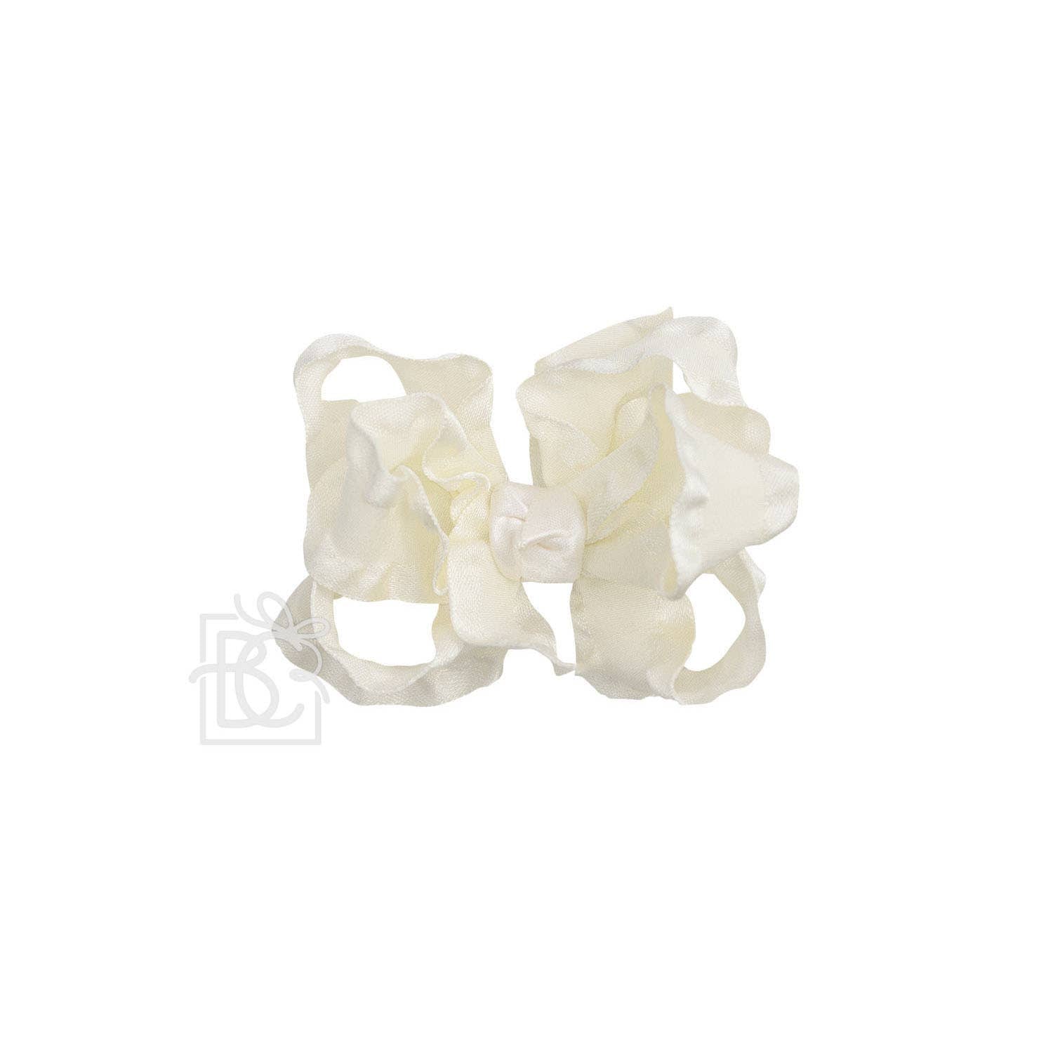 Double Ruffle Multi-Loop Bow