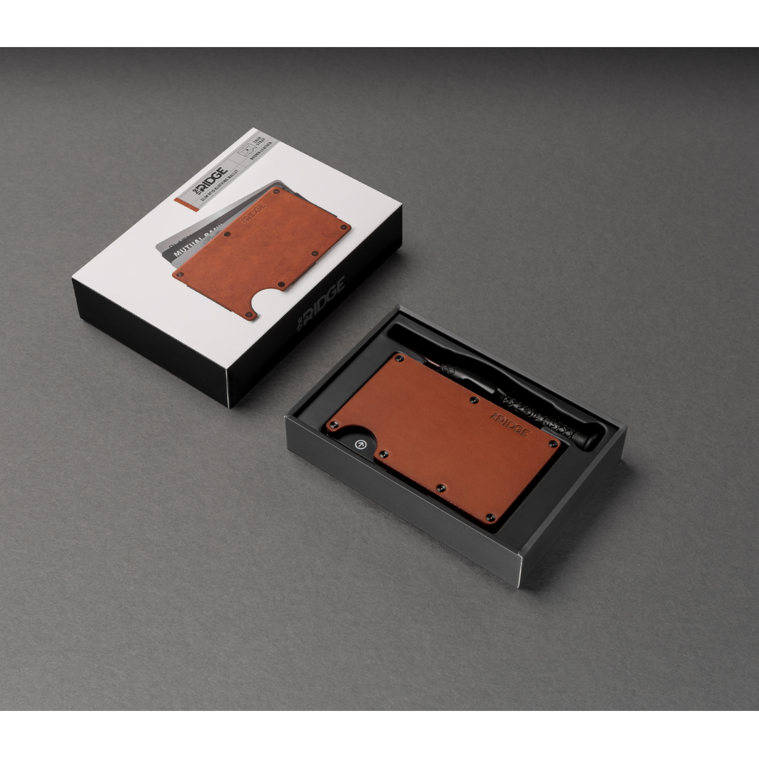 Ridge Wallet 2.0 - Tobacco Brown