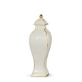 Gold Accent Decorative Ginger Jar, 14.5"