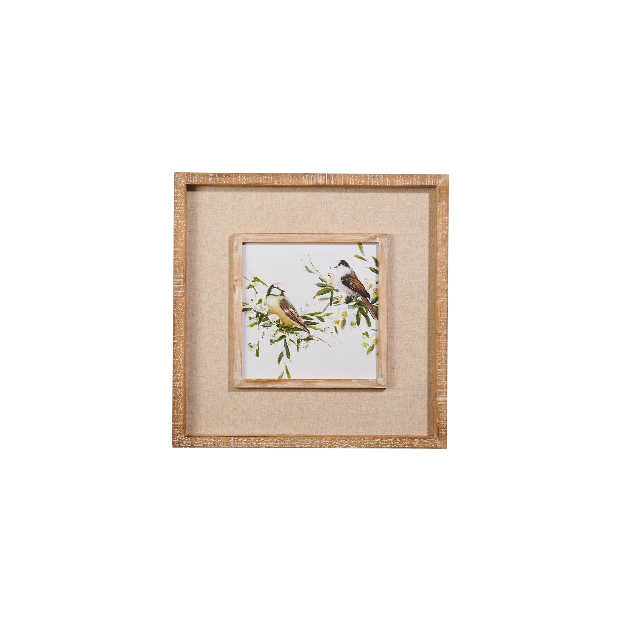 Birds on a Branch Framed Wall Art