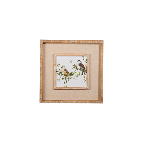 Birds on a Branch Framed Wall Art