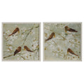 Wrens On Branch Framed Print