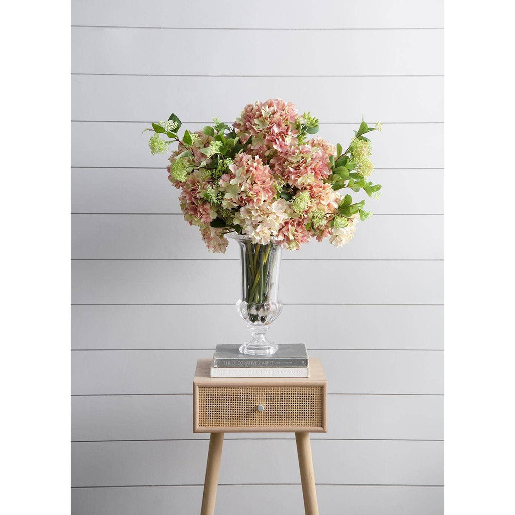 Blush Almost Real Hydrangea Stem