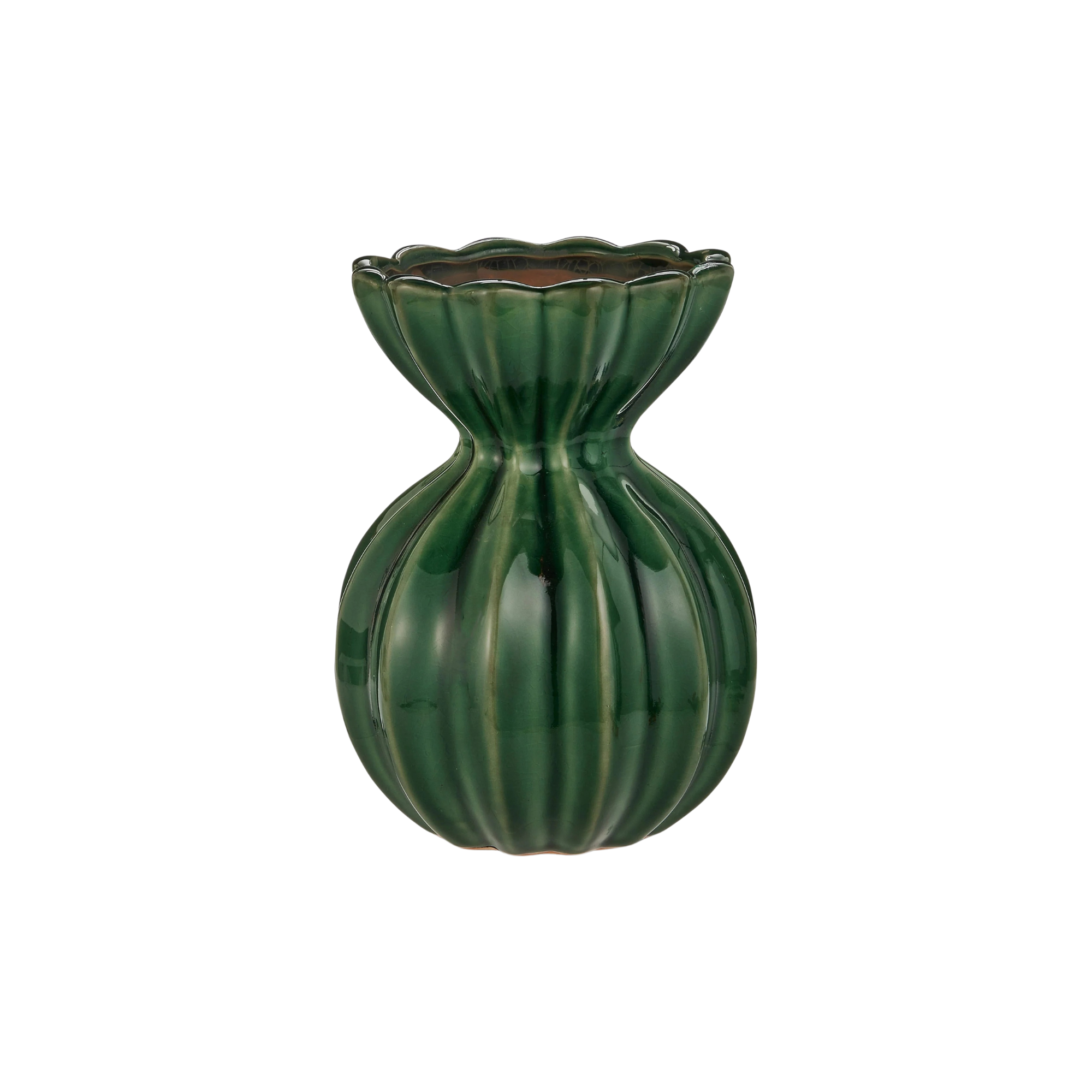 Green Fluted Vase | Bridal Shower Makayla Smith and Micah McArthur