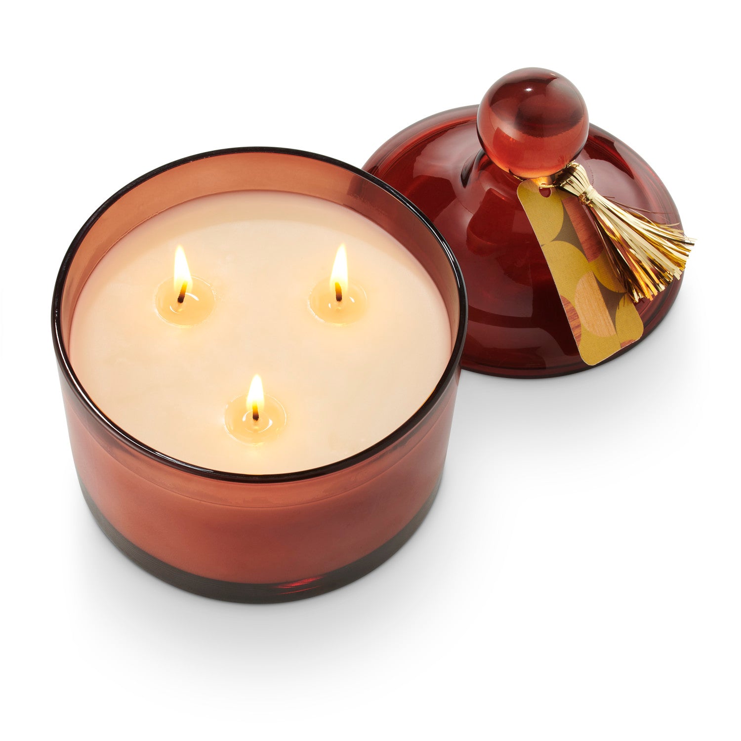 Memory Lane Lidded Glass Candle