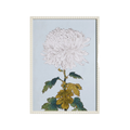 Blue Floral Framed Wall Art
