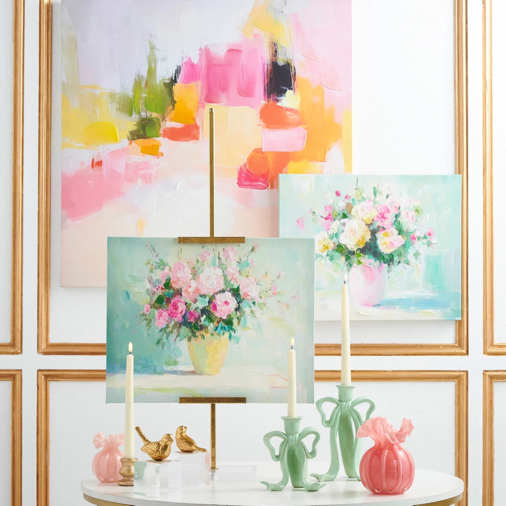 Pink Ruffle Vase