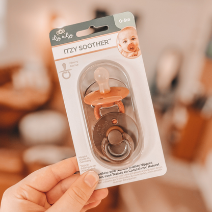 Itzy Soother Natural Rubber Paci Sets | Baby Shower Lindsey Moore