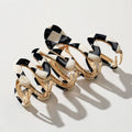 Willow Vintage Metal  Squiggle Claw Clip - Large
