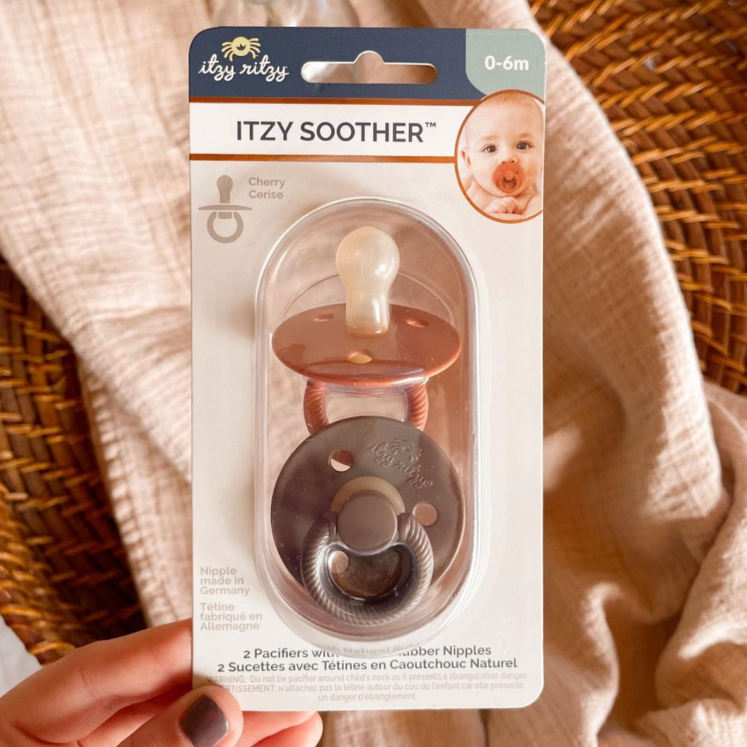 Itzy Soother Natural Rubber Paci Sets