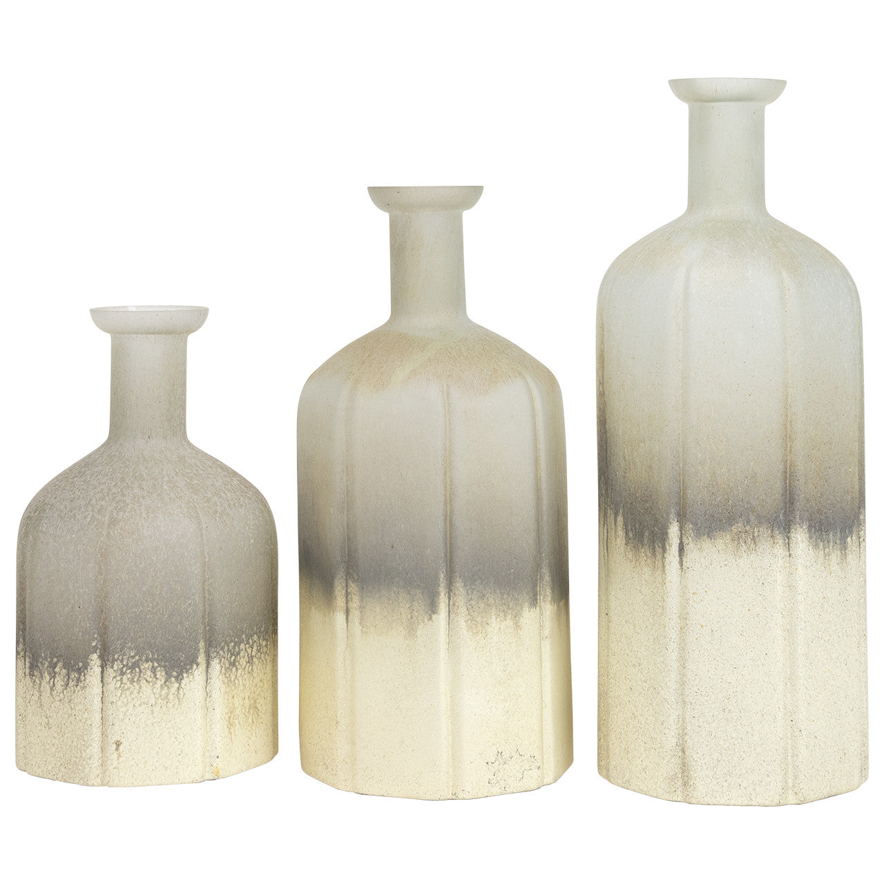 Smoky Fog Vases
