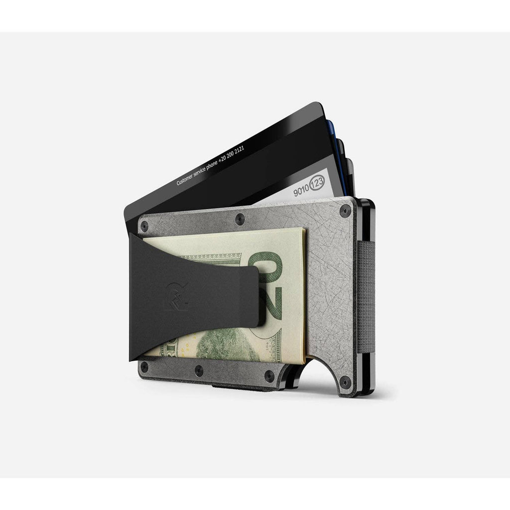 Ridge Wallet - Stonewashed Titanium