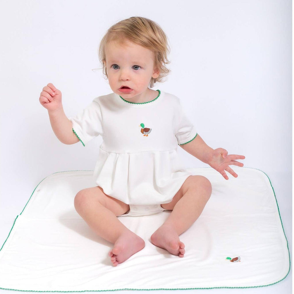 Pip Embroidered Bubble -Mallards