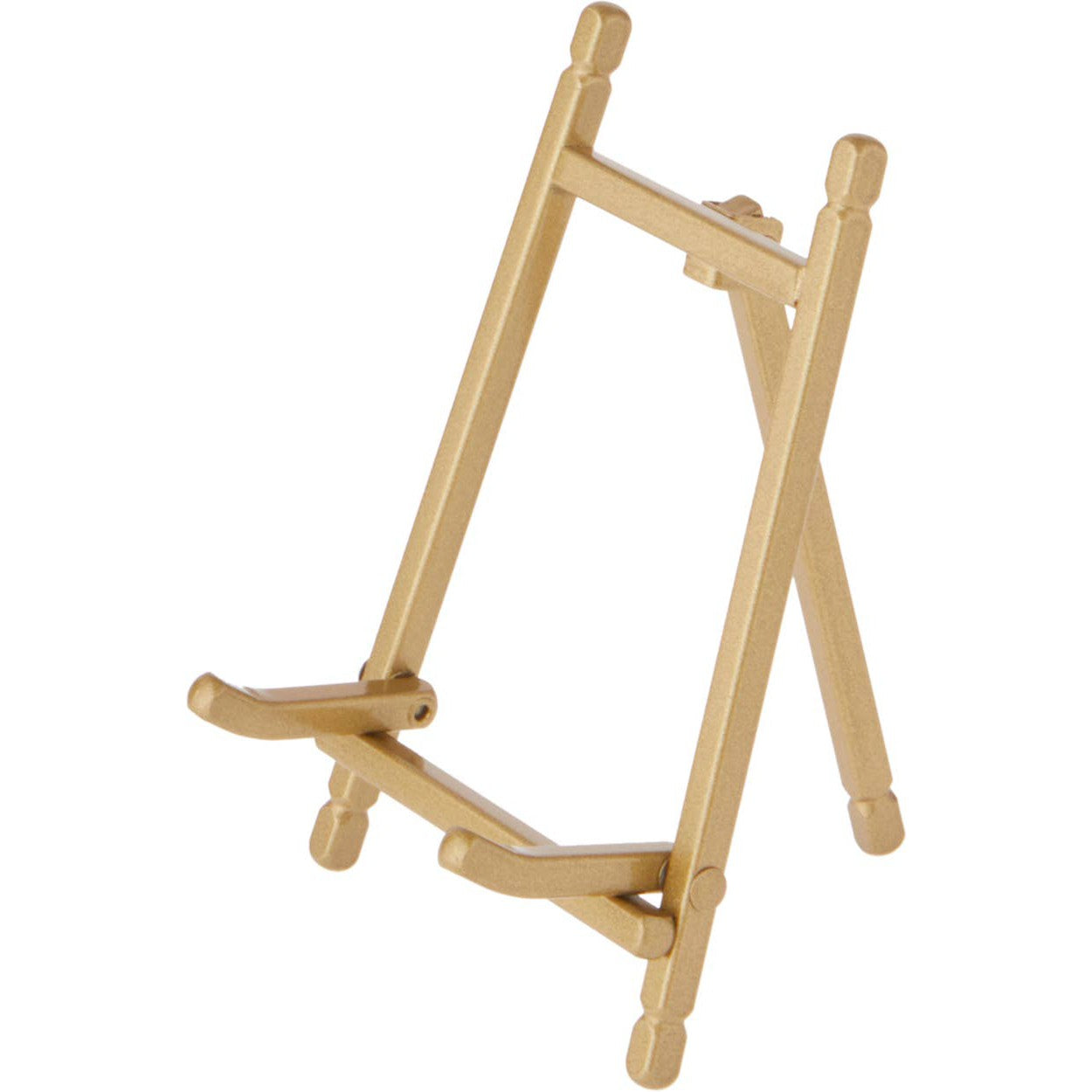 Bards Satin Metal Easel 5" H x 3.375" W x 3.5" D | Bridal Shower Makayla Smith and Micah McArthur