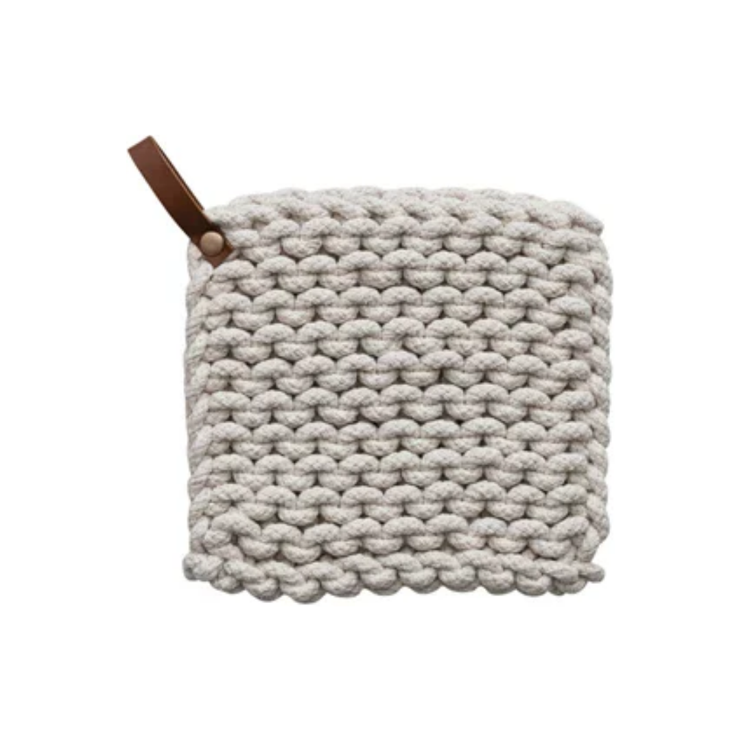 Cotton Crocheted Pot Holders