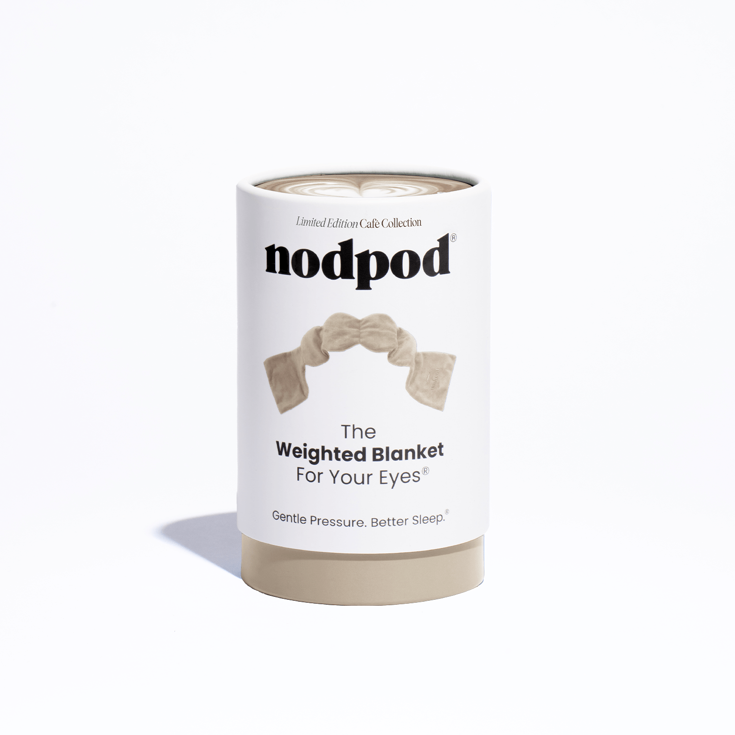 Nodpod Weighted Sleep Mask - Latte