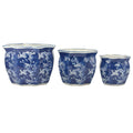 Ceramic Chinoiserie Planter Pots