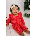 Ollie Jay Mabel Romper in Red Picnic Plaid