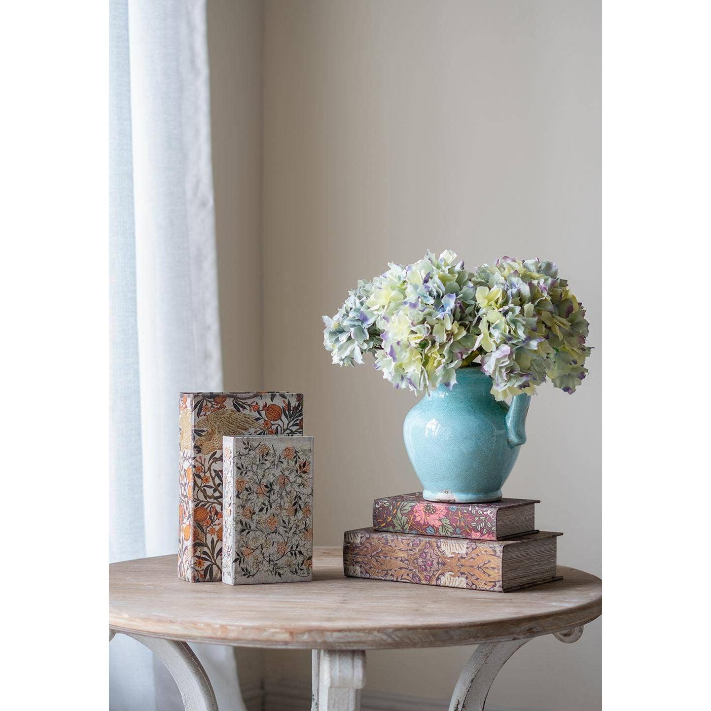Mulberry Garden Decorative Book Storage Boxes