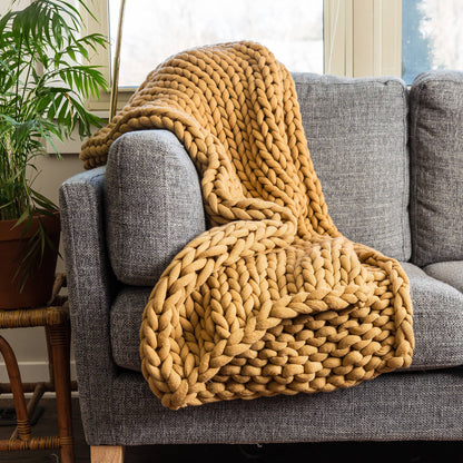 Chunky Knit Throw