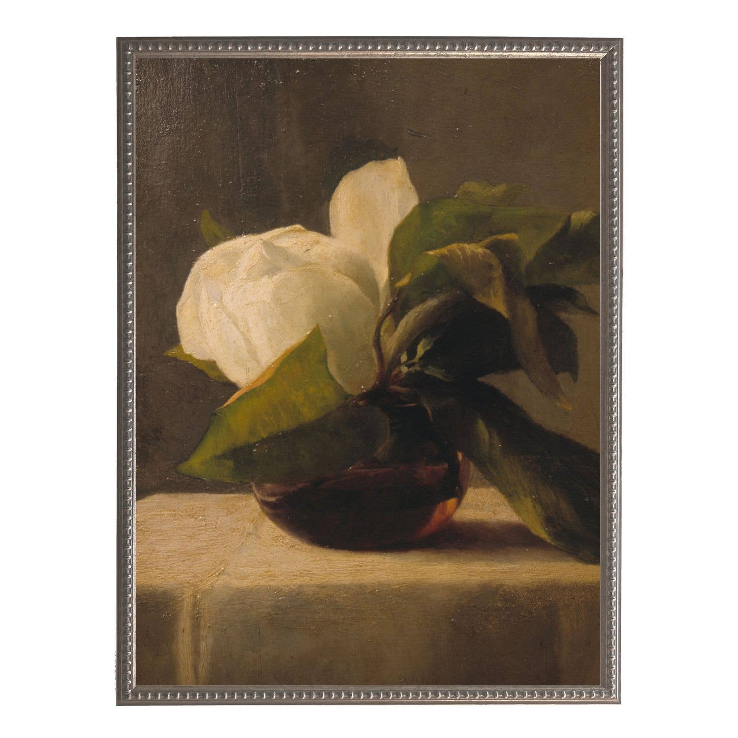 Antique Curiosities Inc Delicate Floral Study Framed Print
