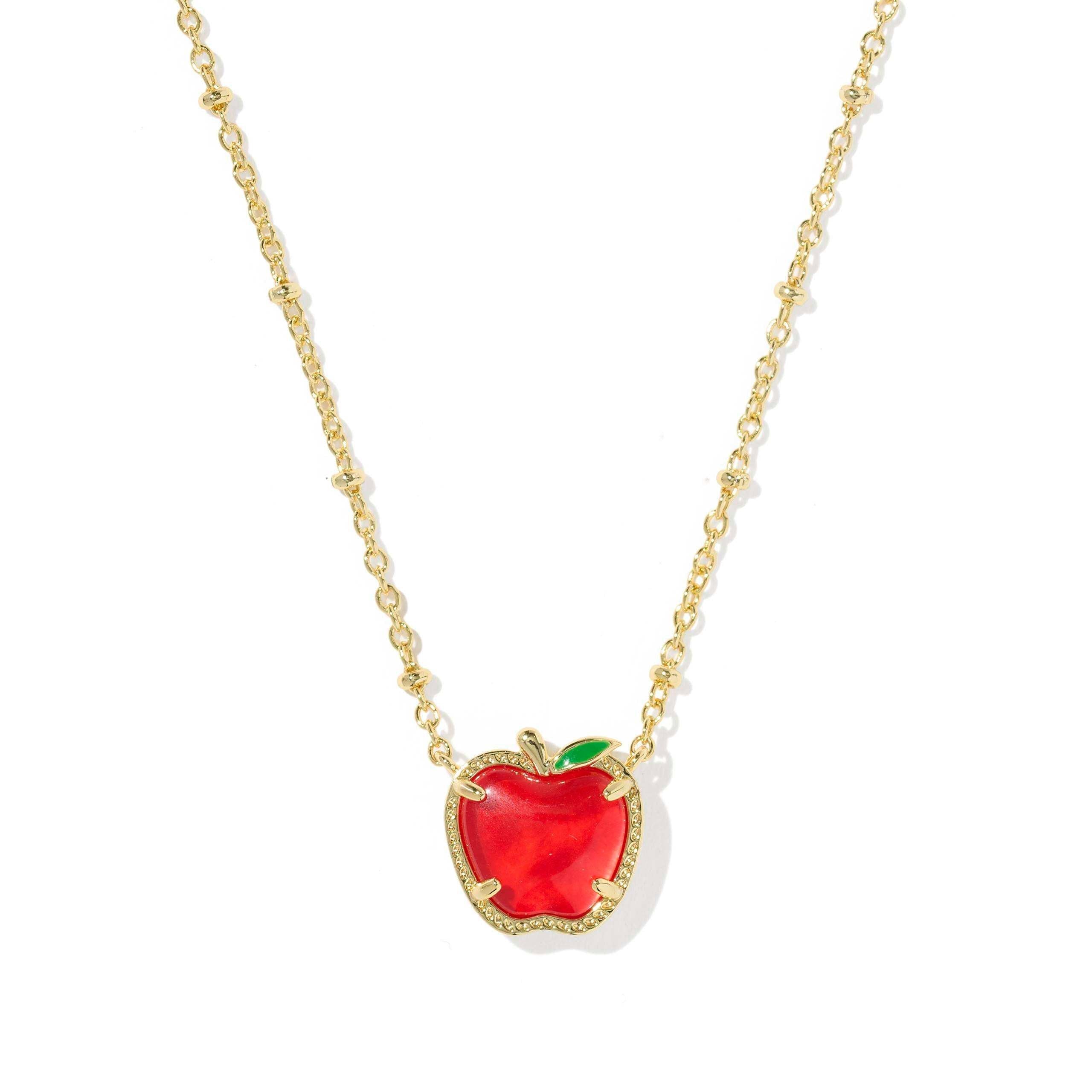 Apple Short Pendant Necklace