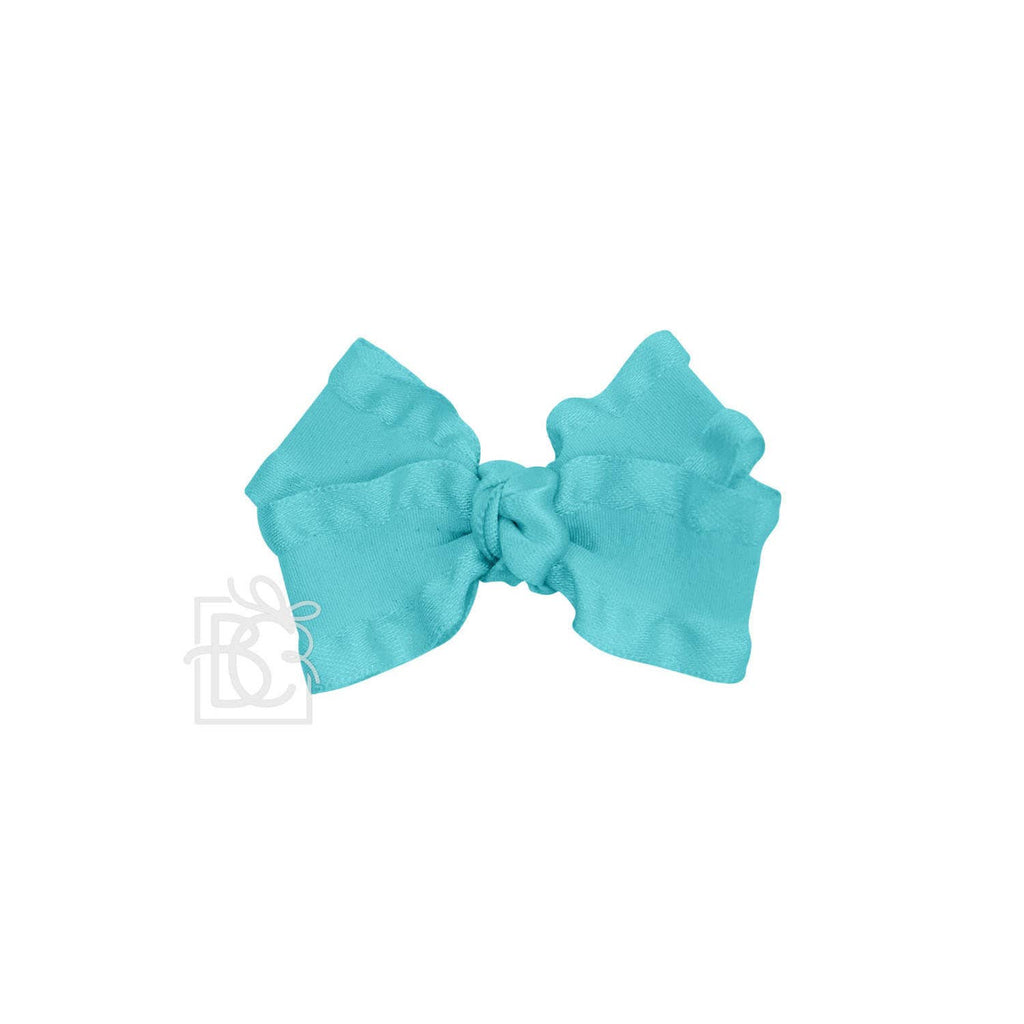 Double Ruffle Multi-Loop Bow