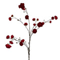 Blooming Ranunculus Branch 44" - Red