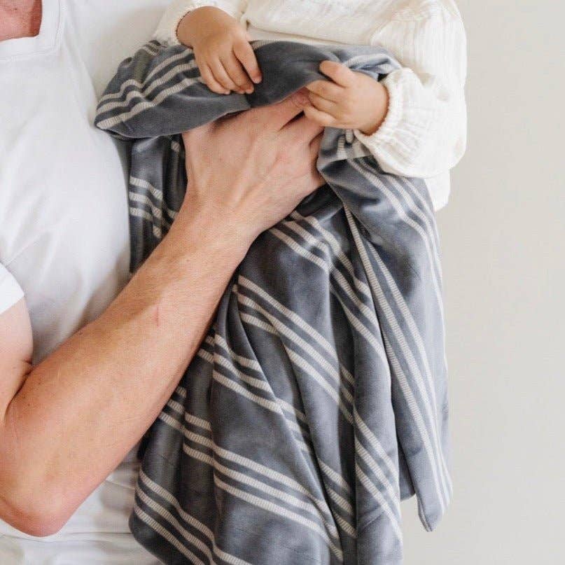 Minky Stretch Receiving  Blankets