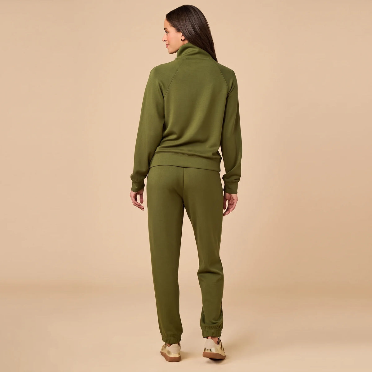DreamTech Zip Mock Neck with Pant