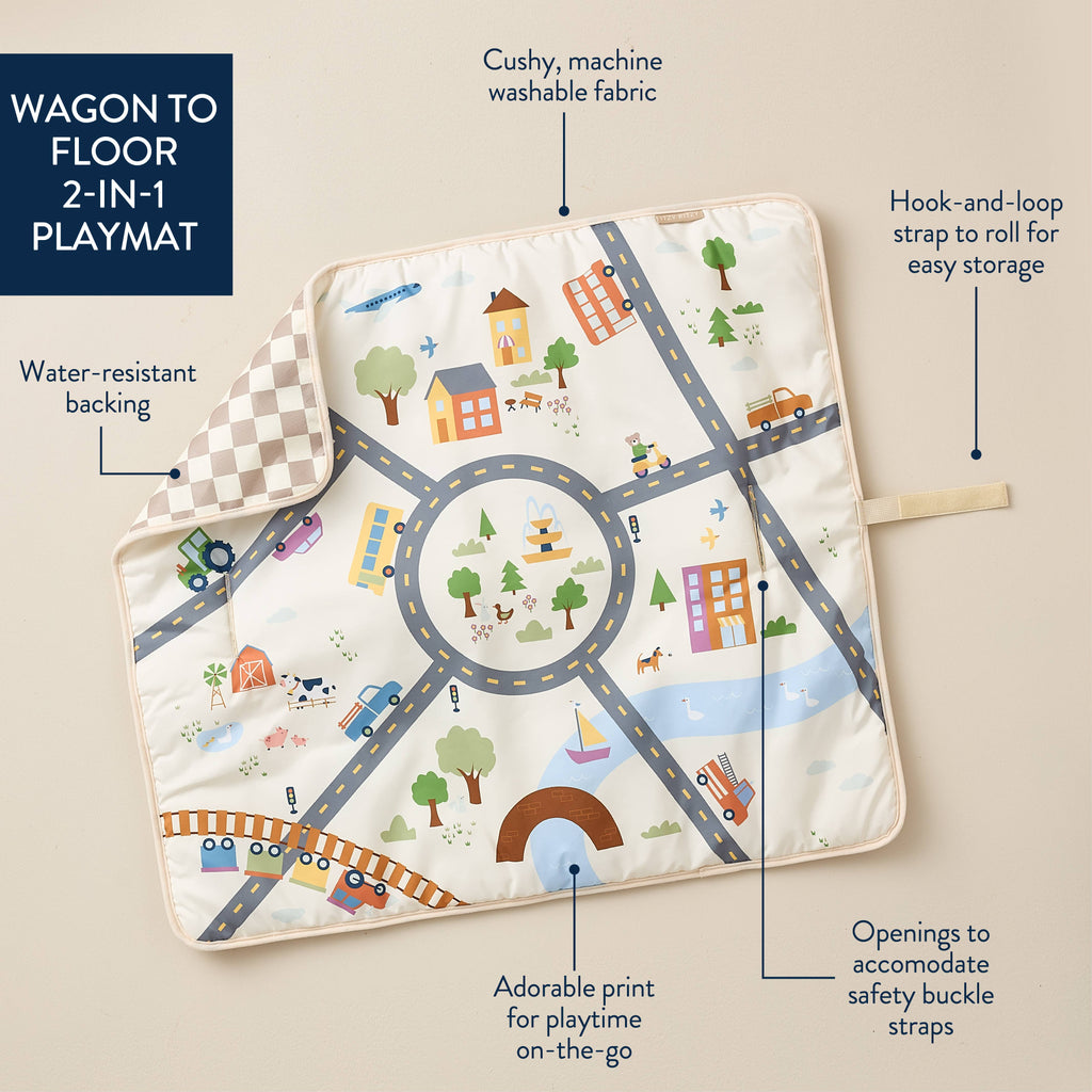Itzy Wagon Play Mat