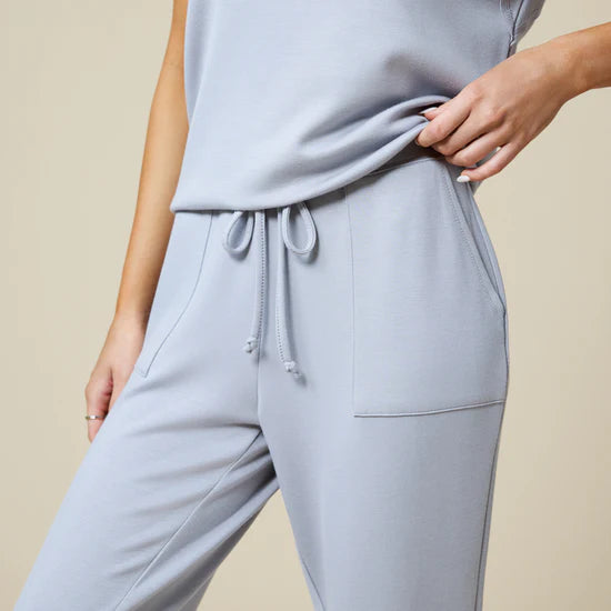 PureDream Short Raglan Sleeve Crew Neck Jogger Set