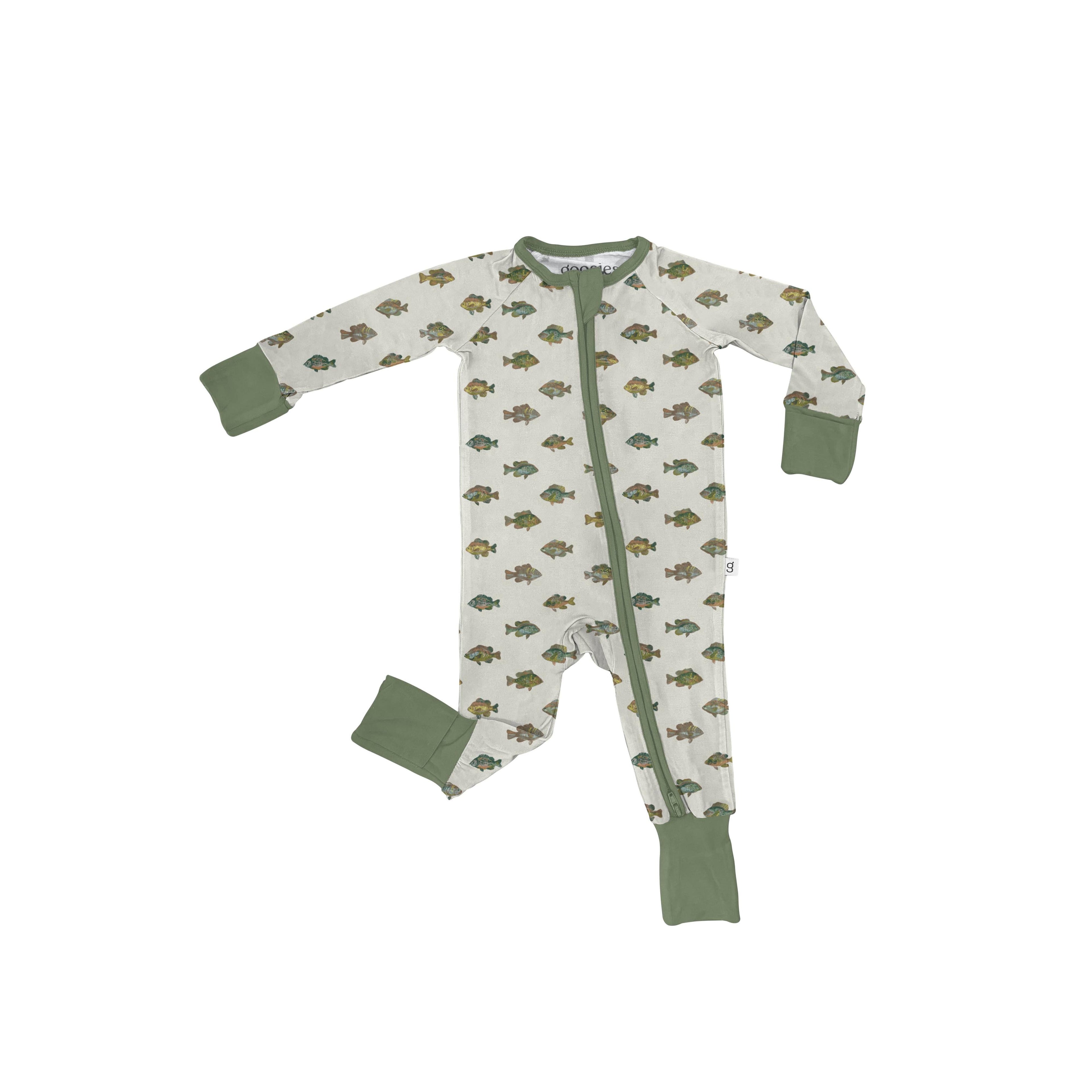 Convertible Zip PJ, Lake Fish | Baby Shower Jaiden Whiteside