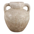 Decorative Vase - Brown/Gold Terracotta Rustic, 12.75 in.